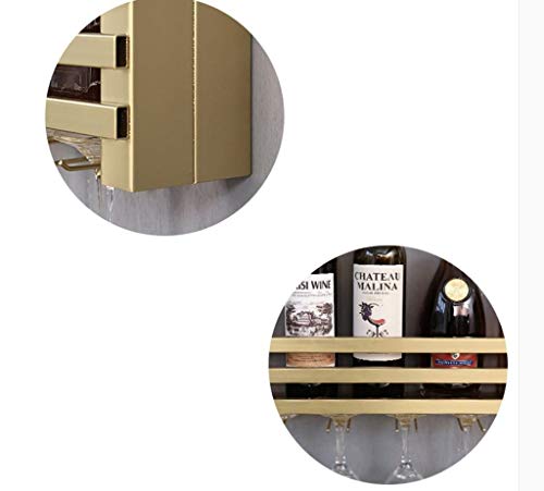 PIBM Stylish Simplicity Correction Fluid Mouse Wall-Mounted Metal Wine Rack Correction Fluid, Yellow , 100*11*43cm