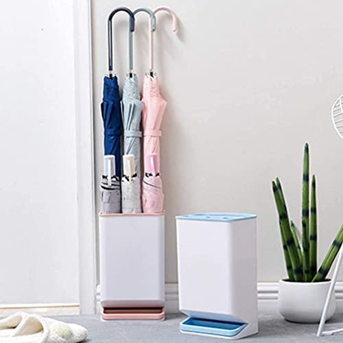 SEYFI Umbrella Stands Rack, Entryway Freestanding Umbrella Holder, Indoor Outdoor Umbrella Holder with Drip Tray, for Long/Short Umbrella Suitabl