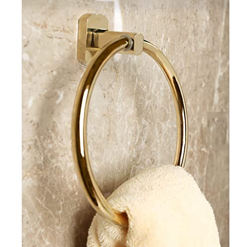 HIGOH Towel Racks,Bath Towel Holder,Bathroom Hand Towel,Bathroom Toilet Stainless Steel Towel Rack,Towel,Round Storage Shelf,Bathroom Towel Hange