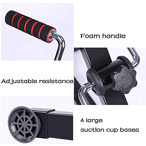 LUNEZY Rehabilitation Bicycle,Adjustable Resistance Home Office Mini Pedal Bike Upper and Lower Portable Pedal Trainer Bike Arm and Leg Exerciser