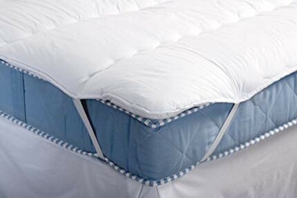 Musbury Deluxe Luxury Channel Quilted Mattress Topper/Comforter Super King 180/200cm Made in the UK