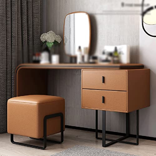 KJHD Bedroom Dressing Table Makeup Makeup Stool Makeup Table Small Dressing Table