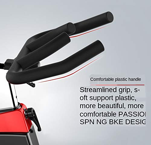 NXYJD Mute Leather Belt Commercial Exercise Bike Sports Fitness Bike Household Exercise Bike Gym Only Bicycle