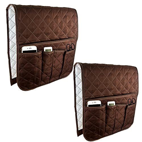 BEISIJIA Sofa Armrest Organiser Hanging Caddy Storage Bag Couch Chair TV Remote Control Holder Armchairs Couch Organiser for Cellphone Book Magaz