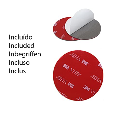 Kibath Med Design Towel Bar 30 cm. Made of Stainless Steel and Gloss Chrome Finish. with Two Placement Options, Adhesive or with Screws, 478423