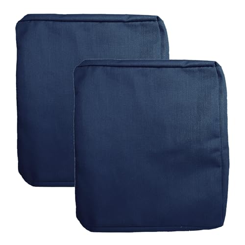 FLYMEI Patio Cushion Covers, Water Resistant Outdoor Cushion Cover Replacement, Patio Sofa Cushion Covers Only Outdoor Couch Cushion Covers (22''