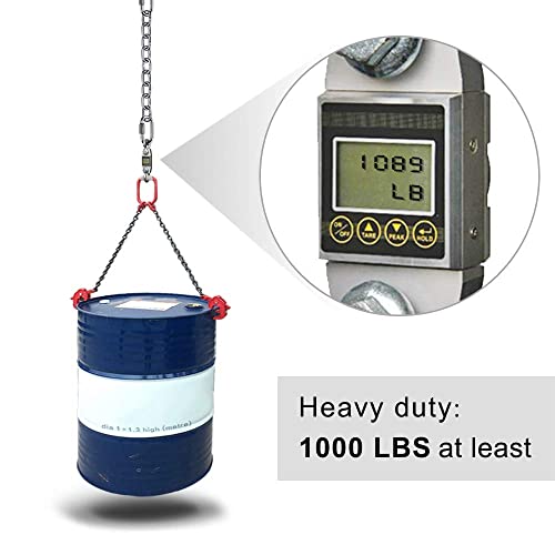 BeneLabel 2 Hanging Chair Chain with 4 Carabiners, Heavy Duty Hanging Kits Hammock Chair Hardware for Indoor Outdoor Playground Hanging Chair Ham