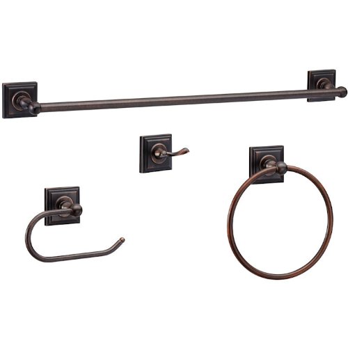 Designers Impressions Aurora Series Oil Rubbed Bronze Towel Ring