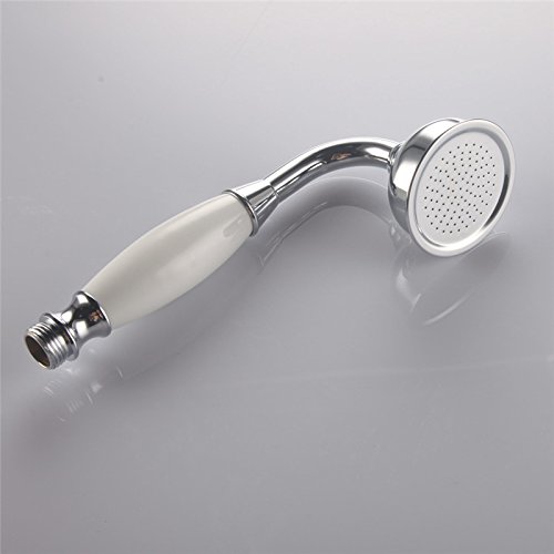 Skybath Shower Head Traditional Victorian Style Handheld Shower Sprayer and 59 Inch Hose Chrome