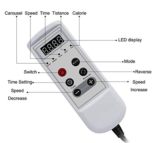 LUNEZY Electric Pedal Exerciser for Seniors Portable Fitness Bike for Arm/Leg Exercise Mini Cycling Trainer Stationary Exercise Leg Peddler