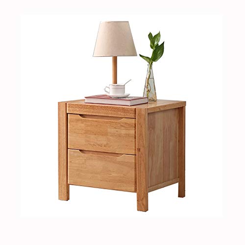 JYDQM Mini Bedside Table Solid Wood Bedside Table, Simple and Bedroom Dormitory Storage Bedside Table