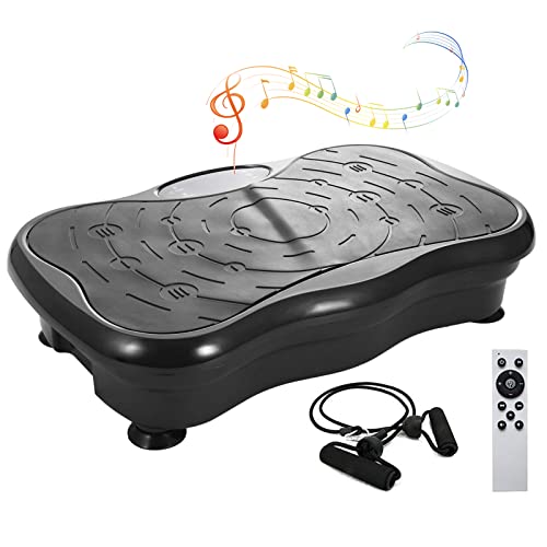 eHUPOO Vibration Plate Exercise Machine,Whole Body Vibration Platform Machine for Weight Loss,Shaping,Toning.Vibrating Weight Loss Home Gym Fitne