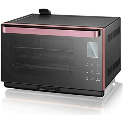 SZDQX High-power Automatic Oven | Digital Convection Oven, Large Capacity Three Layers, Polished Stainless Steel