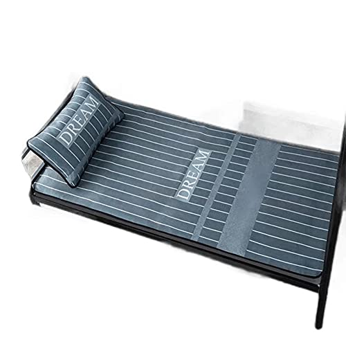 JJZXD Summer Ice Silk Mat for Single Student Dormitory, Air-conditioned Seats, Washable Bunk Bed, Ice Silk Mat, Summer Mat