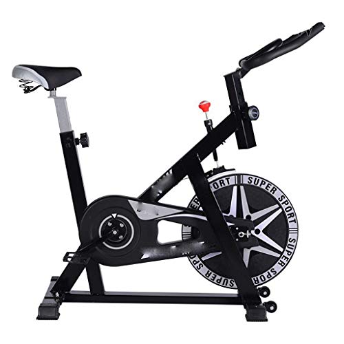 N/A Indoor Home Cycle Exercise Stationary Bike Cardio Machine Gym Cycling Workout Training Fitness Equipment Bicycle Fast (Color : Black)