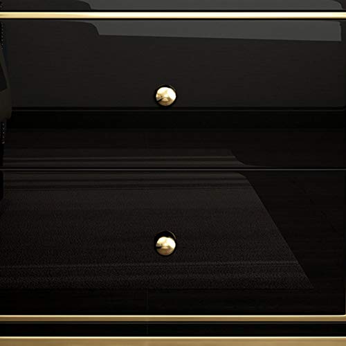 JYDQM Nordic Bedside Cabinets Simple and Lockers, Bedroom Lockers Painted Bedside Cabinets