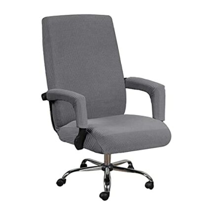 ZSooner Office Chair Cover With Armrest Sleeve Dustproof Soft Furniture Protector Thickened Universal Full Wrap gh Stretch Anti Slip Solid Color