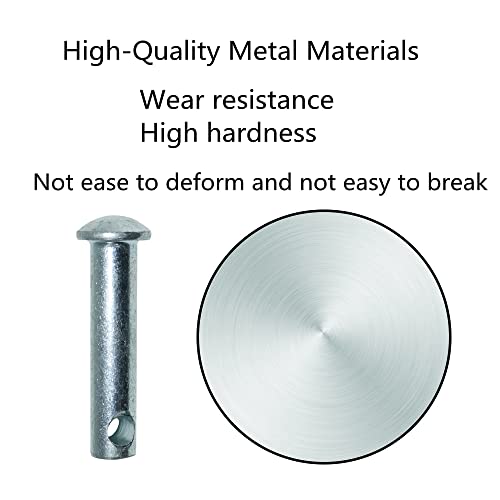 Silver Hammock Pin Plugs Heavy Duty Hammock Chair Hanging Kits Hanging Chair Accessories for Hanging Basket Chairs and Porch Swings