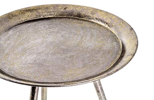 HAKU Möbel coffee table, metal, bronze, Ø 44 x H 54 cm