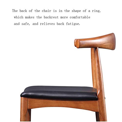 n/a Dining Chair Slipcovers Chair Solid Wood Backrest Dining Chair Leisure Horn Chair Office to Discuss Stool Outdoor Leisure Chair Bearing Weigh