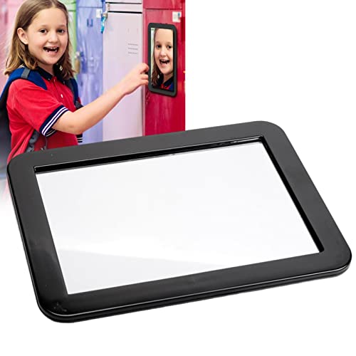 Mirror Magnet for Locker,Rectangular Mirror for Locker - Hanging mirror for School or Gym Locker for Home, Traveling, Camping, Cars, and More