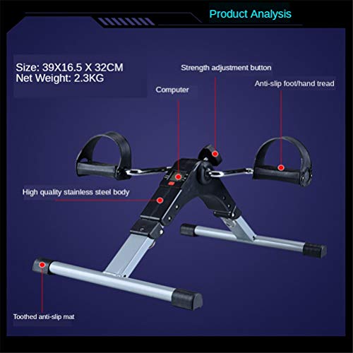 n/a Mini Exercise Bike Leg Comprehensive Training Device Rehabilitation Device (Color : Green)