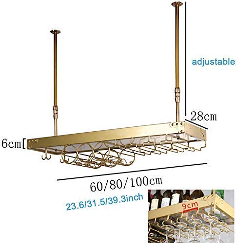 MiroDo Wall Mounted Wine Rack Metal Hanging Wine Rack 4 Long Stem Glass Holder & Wine Cork Storage Wine or Liquor Bottle Storage Holders Stemware