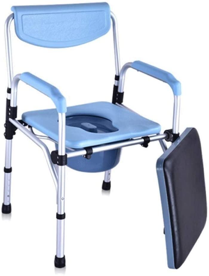 LILIKY Old People's Toilet Chair Mobile Toilet Stool Pregnant Women's Toilet Chair Toilet Chair Bathing Chair Bathing Chair