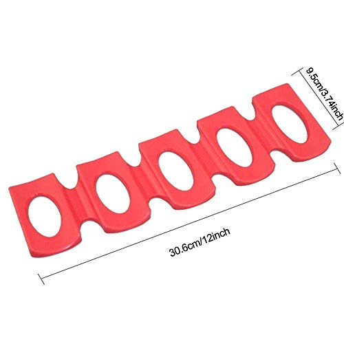 Happy Fox | Bottle and Can Stacker for Fridge,Hold Maximum 15 Bottles, Perfect for Bar Cabinet BBQ Party Pack of .(Red 2)…