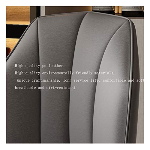dining chair Kitchen Dining Room Furniture Chairs Dining Chair PU Leather High Back Cushion Soft Seat Study Lounge Chair Restaurant Hotel Compute