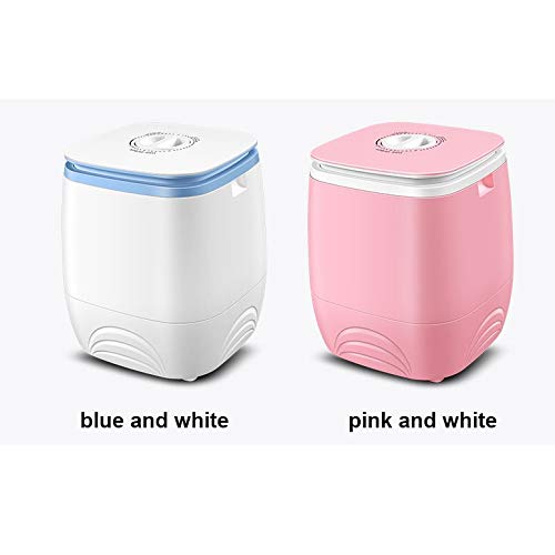 XIAOJUN Electric Mini Clothes Washing Machine Top Loading Semi-automatic 2.0kg Garment Washer+1.5kg Dryer Single Tub Cloth Drying (Color : A)