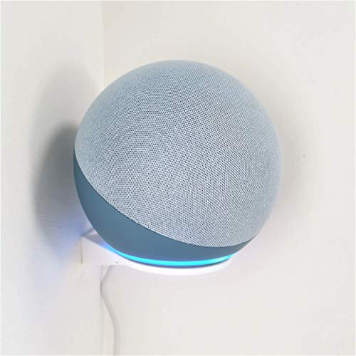 3DCabin Corner Wall Mount Wall Bracket Upright compatible with Echo 4th Generation (White)