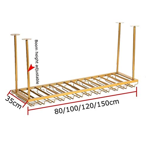 Stylish Simplicity Down Wine Glass Stylish Simplicity Rack Vintage Wrought Iron Household Simple Goblet Bracket Kitchen Cutlery Bottle Holder Adj