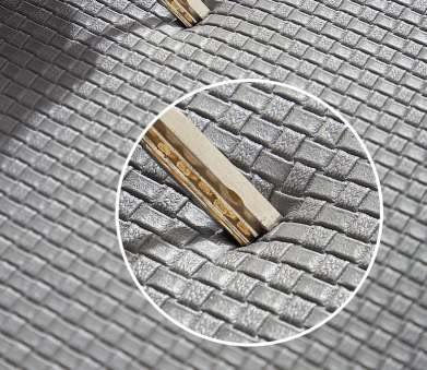 EMEF ANTIFATIGUE PAIR OF MATS FOR THE KITCHEN, HOME OR OFFICE PROVIDING TOTAL COMFORT WHILE STANDING (44 x 74cm AND 44 x 119cm with 1 cm thicknes