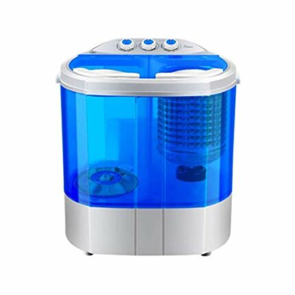 TWDYC Double Drum Washing Machine Small Full Semi-automatic Double Drum Household Mini Elution Integrated Double Cylinder