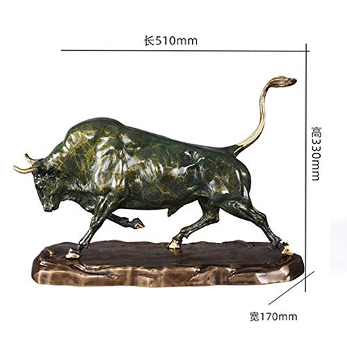 n/a Copper Cow Ornaments Living Room Office Home Wine Cabinet Decorations Potential Copper Crafts