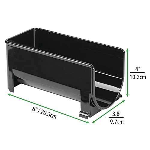 mDesign Set of 8 Individual Bottle Holders – Stackable Single Water Bottle Holder for Various Drink Bottles – Stylish Kitchen Accessories Set for