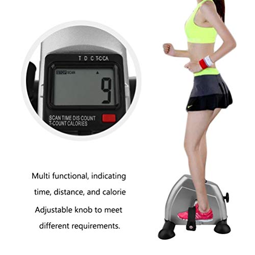 n/a Home Exerciser Cycling Fitness Mini Pedal Exercise Bike LCD Display Indoor Cycling Bike Stepper For The Aged Young Lose Weight