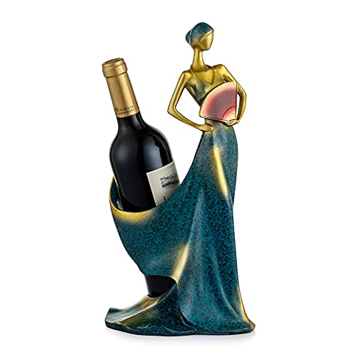 NUPTIO Wine Racks Single Bottle Wine Holder Countertop & Tabletop Holder Dining Table Centrepiece Ornaments for Living Room Kitchen Storage Rack