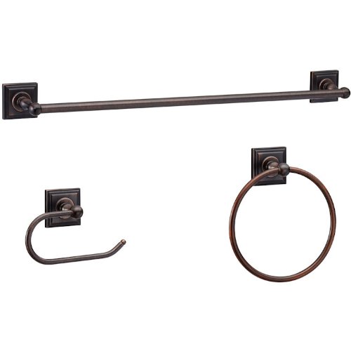 Designers Impressions Aurora Series Oil Rubbed Bronze Towel Ring