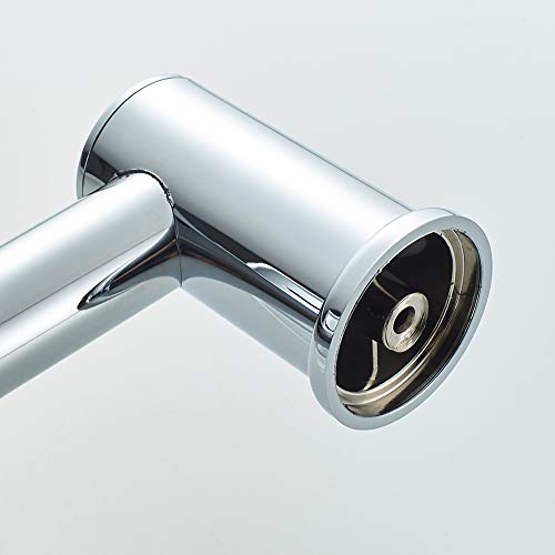 Ibergrif M20802 Shower Riser Rail, Wall Mounted Shower Slide Bar with Soap Dish Bracket Chrome Adjustable Shower Head Holder Bar for Bathroom