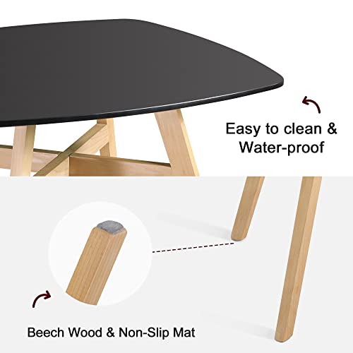 KM Legend Backpacks, Engineered Wood Beechwood Metal, Black, 31.5" D x 31.5" W x 28.74" H