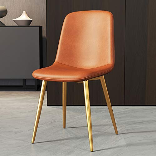 dining chair Kitchen Dining Room Furniture Chairs Faux Matte Suede Leather Dining Chairs with Backrest Soft Cushion And Sturdy Metal Legs For Off