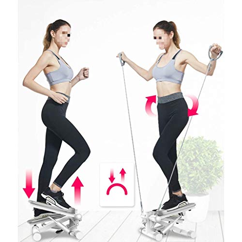 N/A Steppers for Exercise Portable Home Fitness Room Men and Women, Sport Mode Climbing Aerobic Stepping with LCD Display
