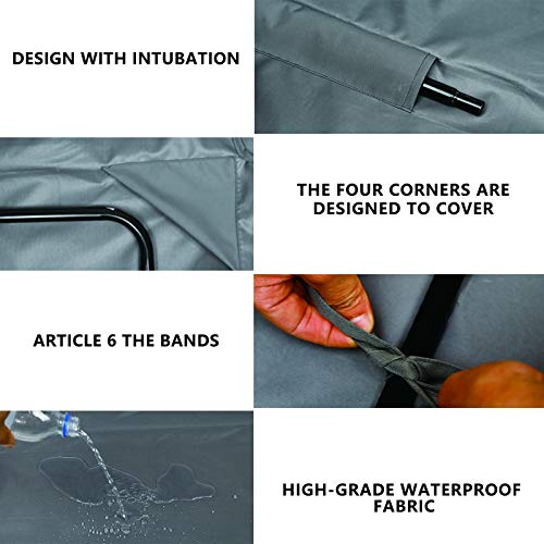 Replacement Canopy Garden Swing Seat Chair, Swing Chair Canopy Replacement, Swing Canopy Cover, Waterproof/UV Resistant Cover Patio Hammock Cover