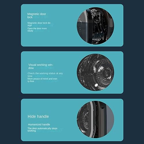 UPIKIT Tumble Dryer, 450W Mini Compact Tumble Laundry Dryer for Home, Electric Tumble Laundry Dryer For Apartment,Home,Dorm pink