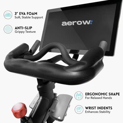 Aerow ComfortGrip Handlebar Extender for Exercise Bikes