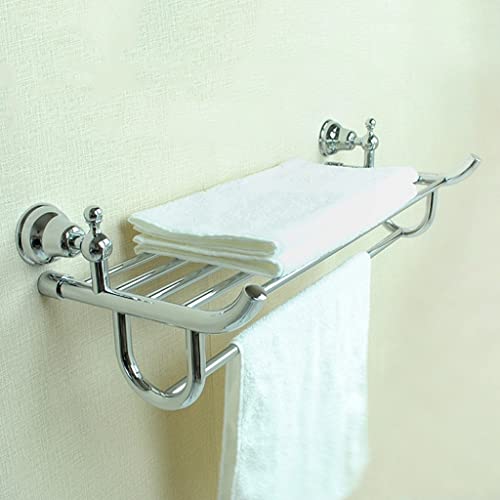 HIGOH Towel Racks,Bathroom Towel Rack Wall Mounted Towel Holder,Towel Rail Towel Holder,Bathroom Accessories Copper Towel Rack,Bathroom Hardware