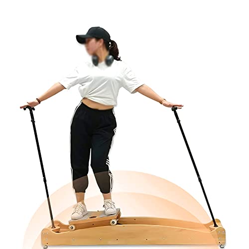 Ski Trainer Machine, Multi-Function Snowboarding, Accurate Simulation of Skiing, Elliptical Cross Trainer, Cardio Exercise Equipment, Indoor Exer