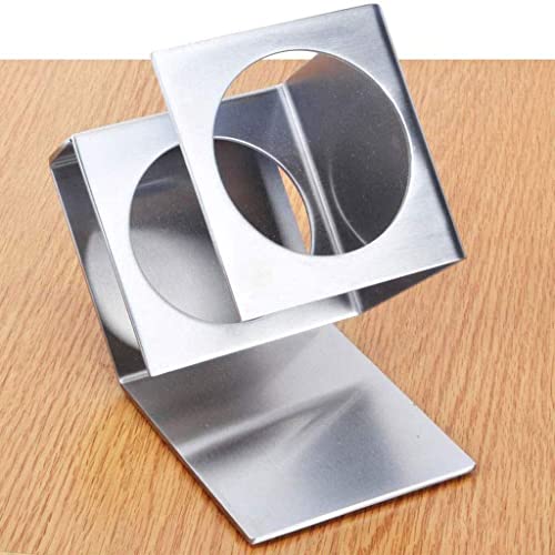 NEOCHY Stainless Steel Wine Rack - Creative Wine Rack Wine Cabinet Decoration